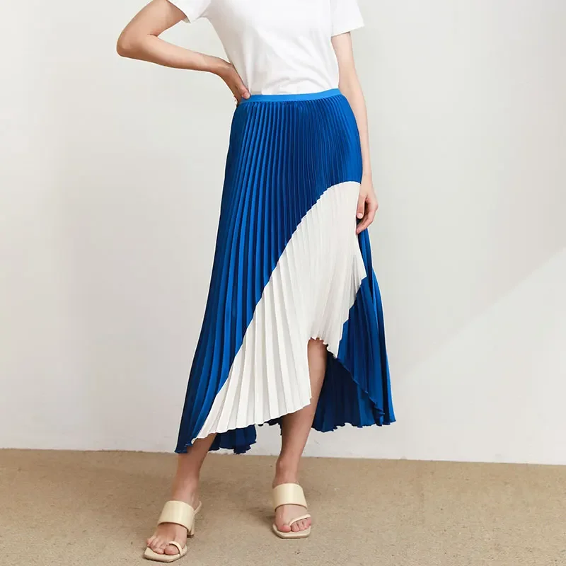 Wholesale High Quality Polyester Fashion Women Skirts Temperament Mid-length Women Pleated Skirts
Wholesale High Quality Polyester Fashion Women Skirts Temperament Mid-length Women Pleated Skirts