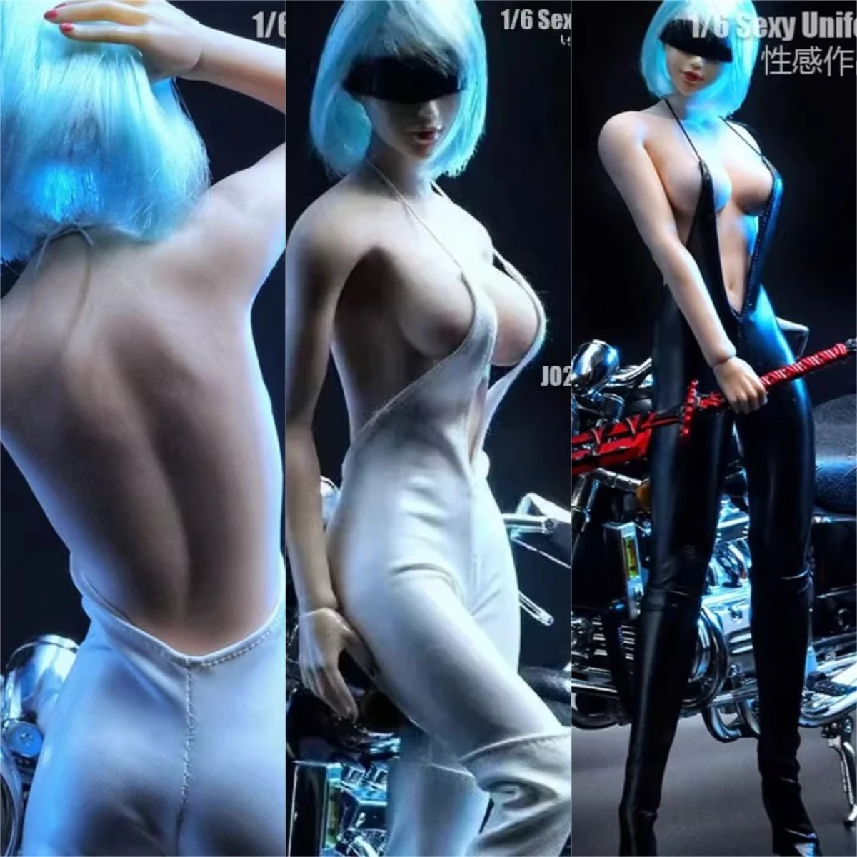1/6 Female Sexy Leather One Piece Combat Suspenders Sling Top Tight Jumpsuit Clothes Model for 12" Figure PH TBL Body Doll
1/6 Female Sexy Leather One Piece Combat Suspenders Sling Top Tight Jumpsuit Clothes Model for 12" Figure PH TBL Body Doll