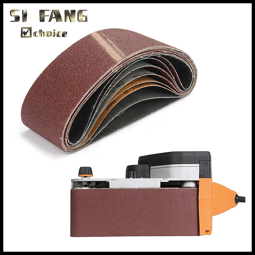 10pcs Sanding Belt 75x533mm Sanding Paper for Sanding Machine Woodworking Metal Polishing Grinding - Pack of 10
10pcs Sanding Belt 75x533mm Sanding Paper for Sanding Machine Woodworking Metal Polishing Grinding - Pack of 10