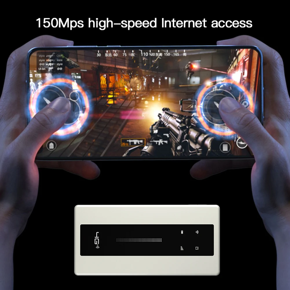 150Mbps 4G LTE WiFi Router with External Antenna Type-C USB Hotspot Portable Wireless Network Adapter LED Indicator
150Mbps 4G LTE WiFi Router with External Antenna Type-C USB Hotspot Portable Wireless Network Adapter LED Indicator