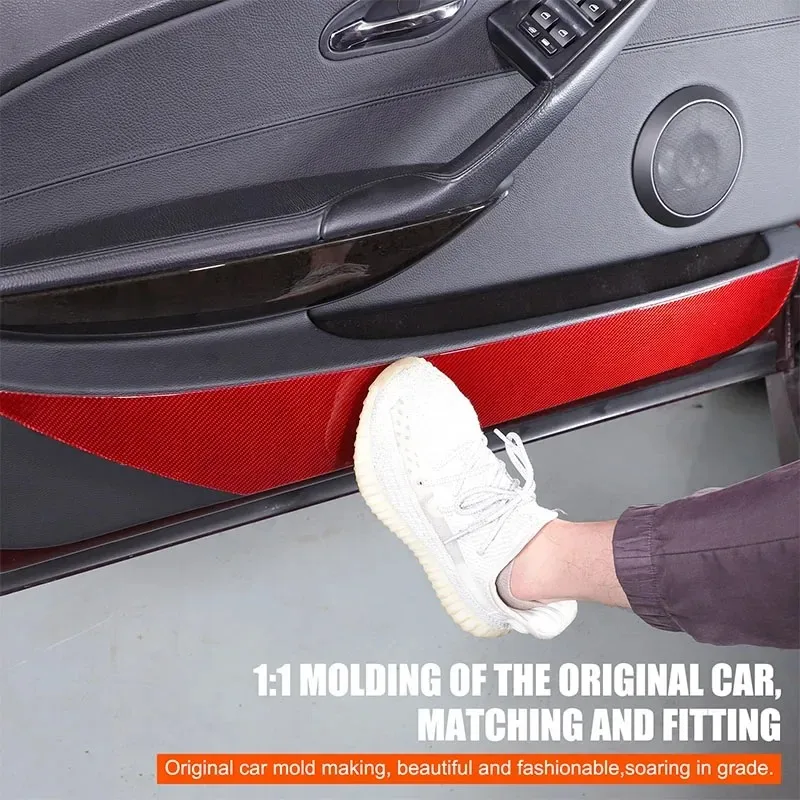 For BMW 6 Series E63 E64 2004-2009 Soft Carbon Fiber Car Door Anti-kick Panel Cover Trim Sticker Interior Car Accessories
For BMW 6 Series E63 E64 2004-2009 Soft Carbon Fiber Car Door Anti-kick Panel Cover Trim Sticker Interior Car Accessories