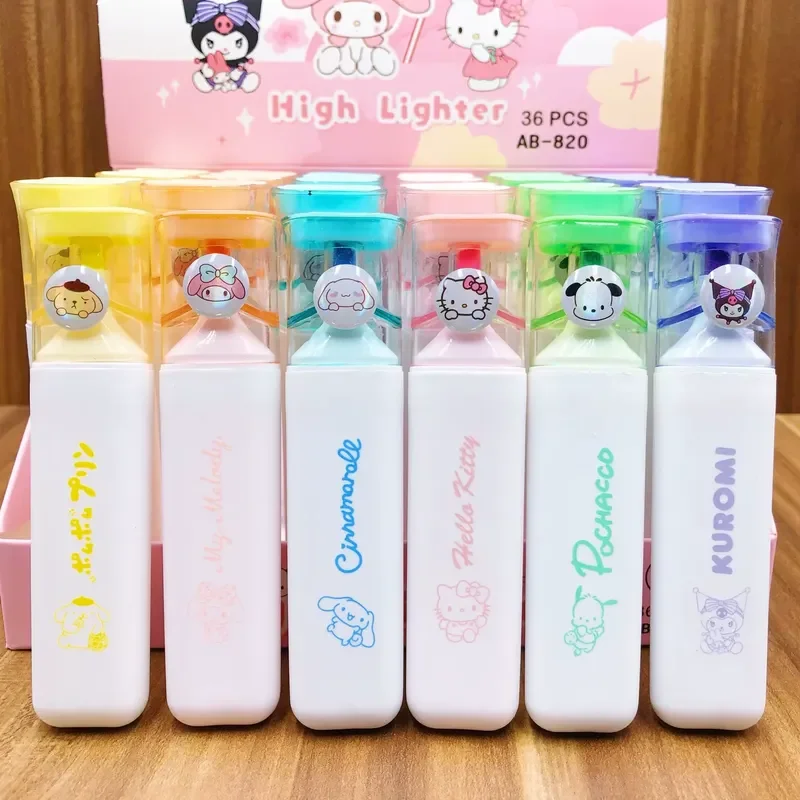 36 Pcs/Lot Kitty 6 Color Highlighter Painting Art Marker Highlighter Gift Stationery Cute School Supplies
36 Pcs/Lot Kitty 6 Color Highlighter Painting Art Marker Highlighter Gift Stationery Cute School Supplies