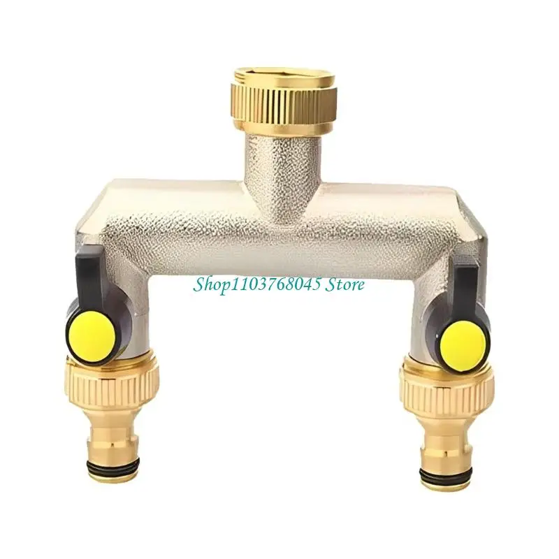 R53F Portable Sturdy Brass Faucet Diverters with Double Water Flows Control for Outdoor Garden Irrigations Systems Use
R53F Portable Sturdy Brass Faucet Diverters with Double Water Flows Control for Outdoor Garden Irrigations Systems Use
