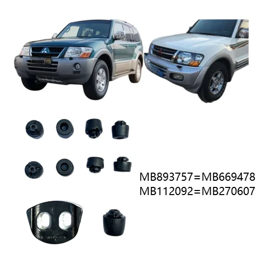 Car Door Male Damper Buffer Rubber Pad OEM MB893757 For Mitsubishi For Pajero For Montero Model For V31 Model For V32 1993-2000
Car Door Male Damper Buffer Rubber Pad OEM MB893757 For Mitsubishi For Pajero For Montero Model For V31 Model For V32 1993-2000