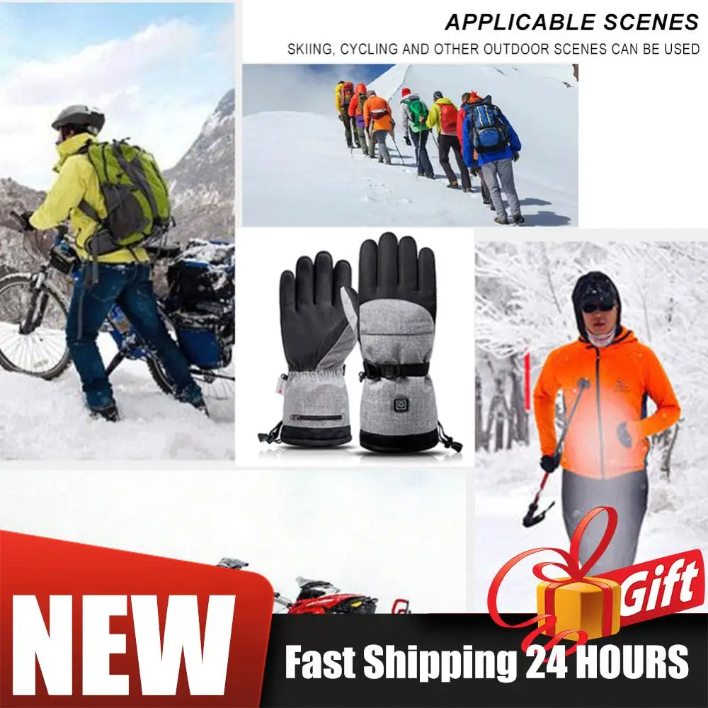 Водонепроницаемые умные зимние перчатки с подогревом, перчатки с электрическим подогревом для езды на мотоцикле, катания на лыжах на открытом воздухе (серые перчатки и батарейный отсек)
Водонепроницаемые умные зимние перчатки с подогревом, перчатки с электрическим подогревом для езды на мотоцикле, катания на лыжах на открытом воздухе (серые перчатки и батарейный отсек)