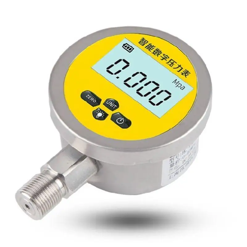 652F Digital Hydraulic Pressure Gauge 0-60MPa 5 Units 3.15" 0-10000PSI Base Entry for Air Compressor Pipework Durable
652F Digital Hydraulic Pressure Gauge 0-60MPa 5 Units 3.15" 0-10000PSI Base Entry for Air Compressor Pipework Durable