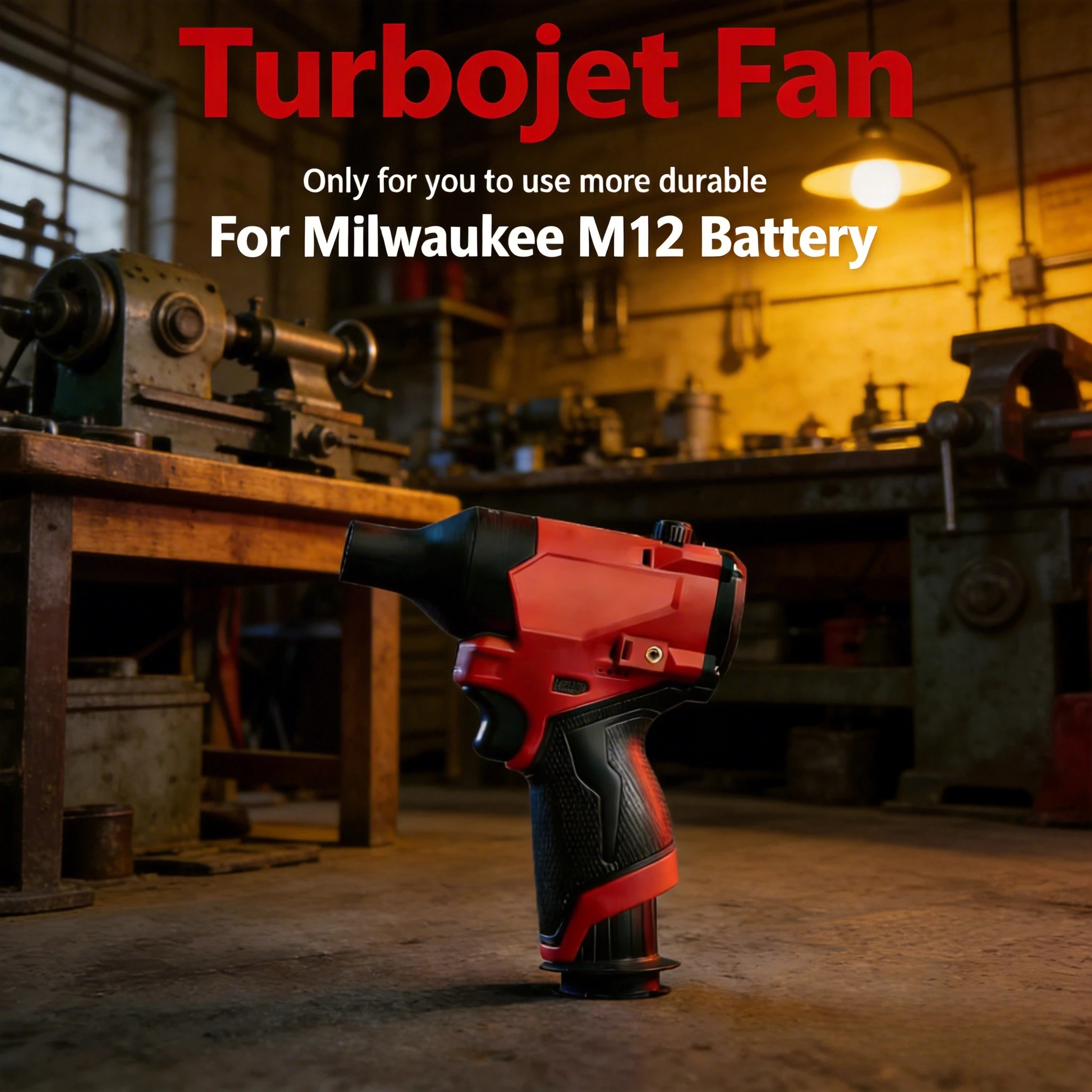 Brushless Jet Blower for Milwaukee 12V Battery 160000RPM Control Violent Turbo Fan Electric Air Duster (No Battery)
Brushless Jet Blower for Milwaukee 12V Battery 160000RPM Control Violent Turbo Fan Electric Air Duster (No Battery)