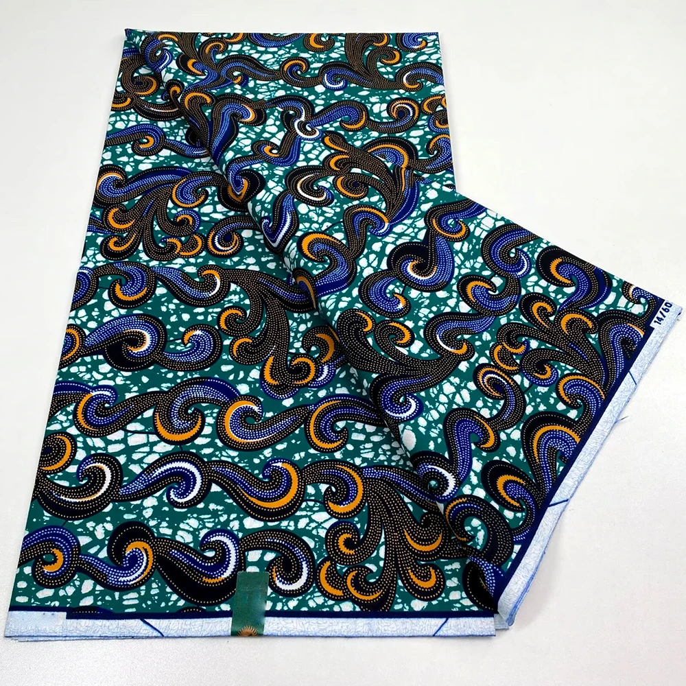Newest Fashion African Real Wax Fabric 100% Cotton Nigerian Ankara Fabric Block Prints Batik Dutch For Sewing Women Dresses
Newest Fashion African Real Wax Fabric 100% Cotton Nigerian Ankara Fabric Block Prints Batik Dutch For Sewing Women Dresses