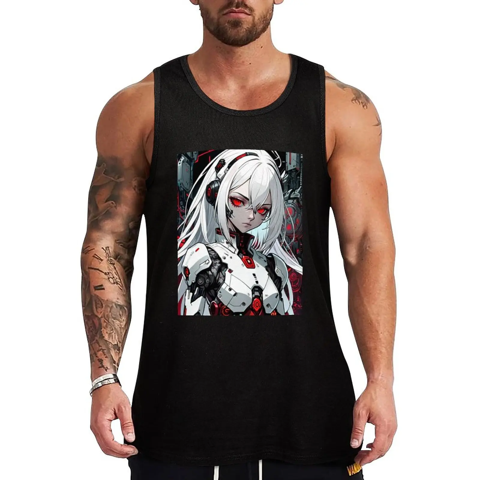 Red Mecha Girl Tank Top Vacation Casual Tank Top Beach Sleeveless Loose Fit
Red Mecha Girl Tank Top Vacation Casual Tank Top Beach Sleeveless Loose Fit