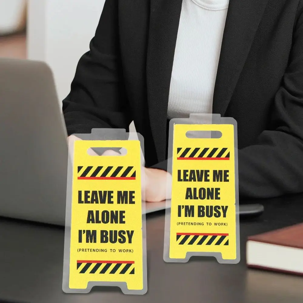 Милый акриловый настольный знак «Leave Me Alone I'M Busy», мини-желтый зажим для билетов, офисный зажим для визитных карточек, юмористический подарок коллеги
Милый акриловый настольный знак «Leave Me Alone I'M Busy», мини-желтый зажим для билетов, офисный зажим для визитных карточек, юмористический подарок коллеги