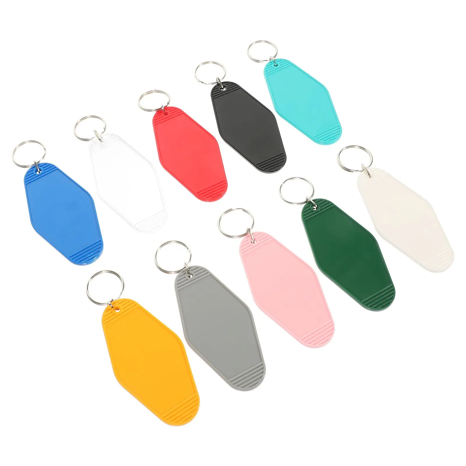 10 Pcs Keychains Luggage Tags Diamond Shape Mixed Color Iron Plastic Material Lightweight Compact Size Practical Use
10 Pcs Keychains Luggage Tags Diamond Shape Mixed Color Iron Plastic Material Lightweight Compact Size Practical Use