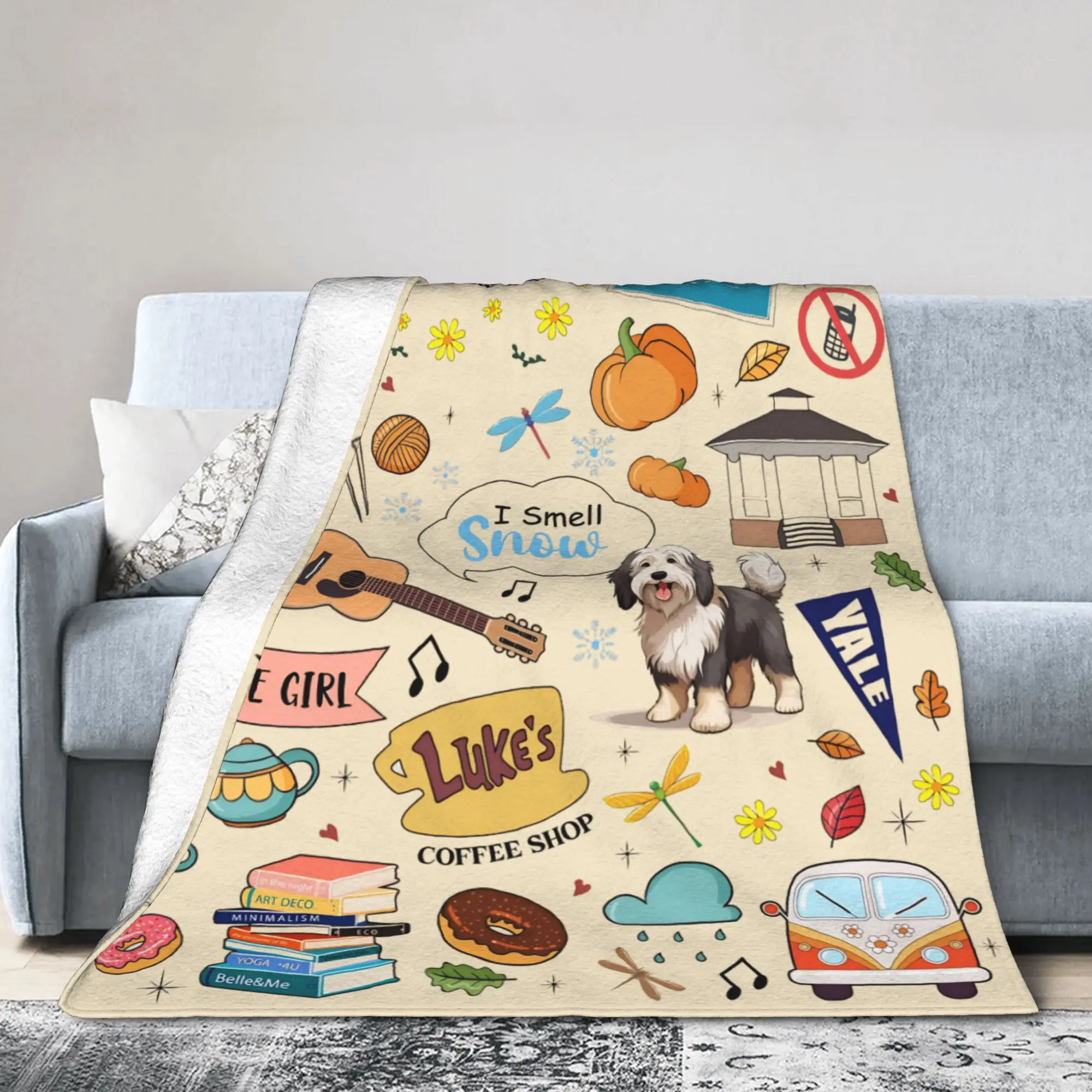 Gilmore Girls Blanket Flannel Winter Multifunction Lightweight Thin Throw Blanket for Sofa Bedroom Rug Piece
Gilmore Girls Blanket Flannel Winter Multifunction Lightweight Thin Throw Blanket for Sofa Bedroom Rug Piece