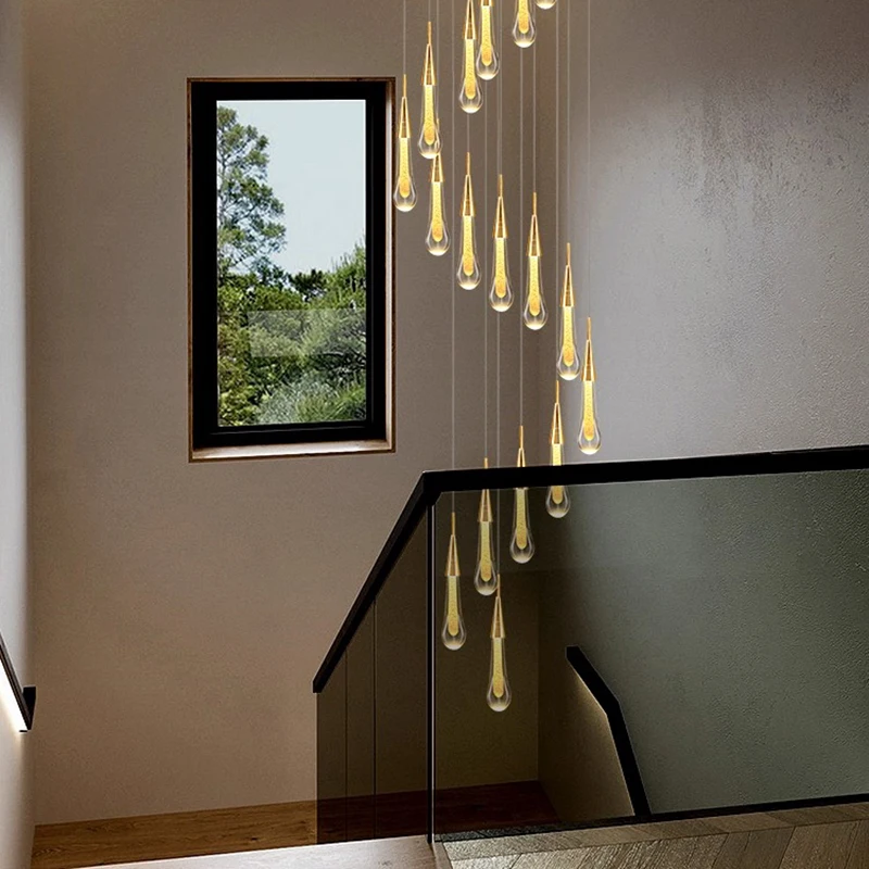 Modern home decoration crystal chandelier, stair Pendant lamp, living room Pendant lights, interior lighting
Modern home decoration crystal chandelier, stair Pendant lamp, living room Pendant lights, interior lighting