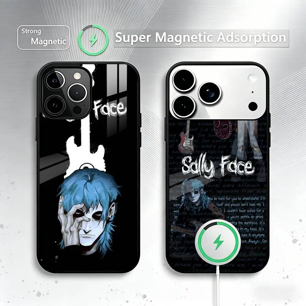 Capa Sally Face Gothic Horror Phone Case For iPhone17,16,15,14,13,12,11 Plus,Pro Magnetic For Magsafe Wireless Charging
Capa Sally Face Gothic Horror Phone Case For iPhone17,16,15,14,13,12,11 Plus,Pro Magnetic For Magsafe Wireless Charging
