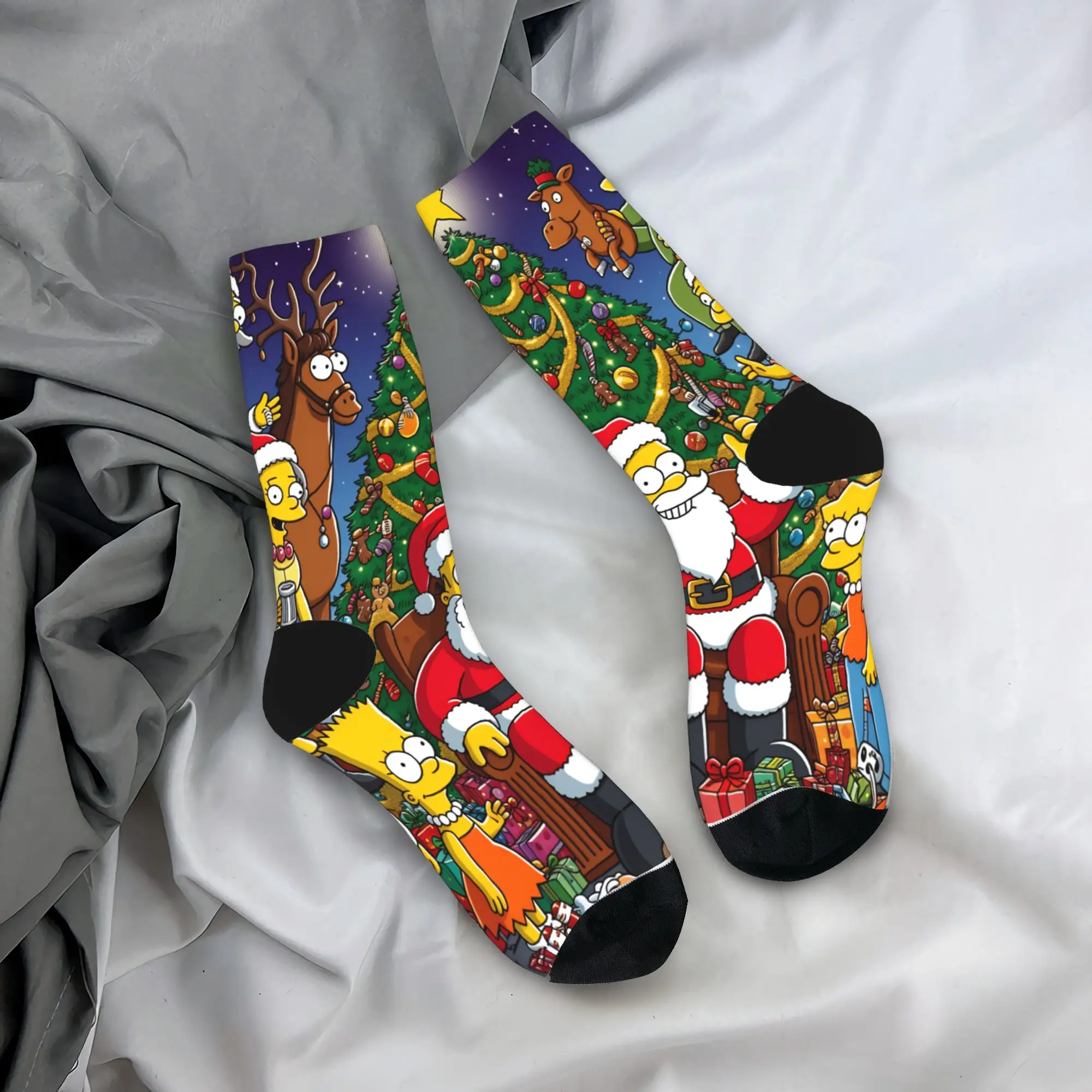 Men Socks S-Simpsons Christmas Holiday Family Stockings Anti Skid Comfortable Socks Autumn Funny Design Running Sports Socks
Men Socks S-Simpsons Christmas Holiday Family Stockings Anti Skid Comfortable Socks Autumn Funny Design Running Sports Socks