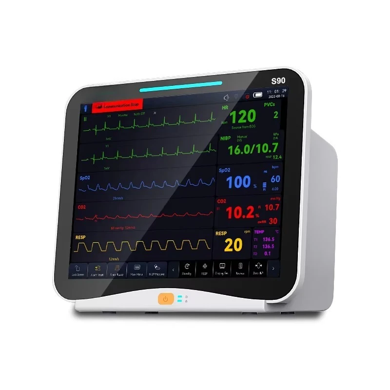 Multi-parameter Veterinary Vital Signs Monitor Animal Use Monitoring Machine Portable Patient Monitor
Multi-parameter Veterinary Vital Signs Monitor Animal Use Monitoring Machine Portable Patient Monitor