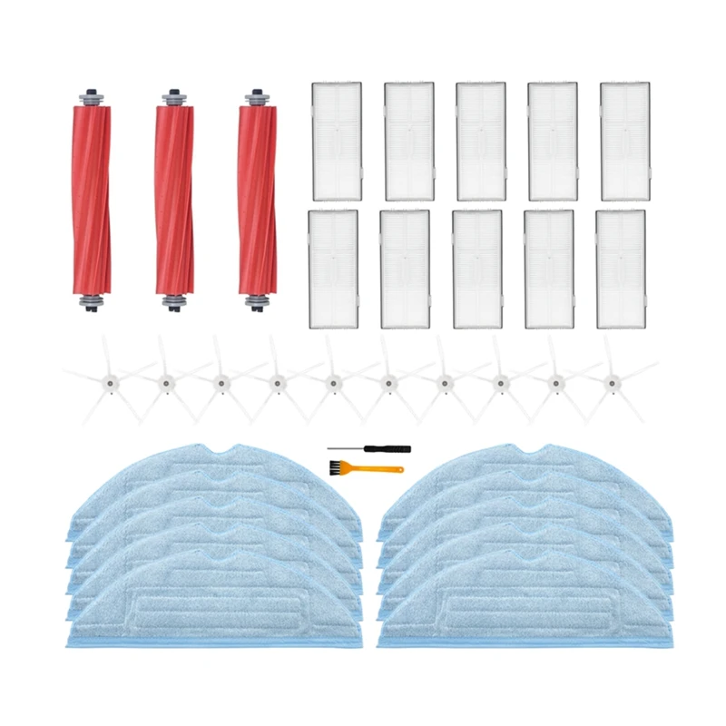Main Side Brush Replace Main Side Brush For Roborock S7 S7 Plus T7S T7S Plus Robot Vacuum Cleaner Spare Parts
Main Side Brush Replace Main Side Brush For Roborock S7 S7 Plus T7S T7S Plus Robot Vacuum Cleaner Spare Parts