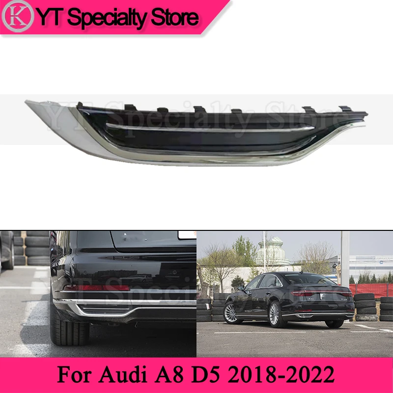 Kamshing Rear Exhaust Muffler Tail Throat Pipe Cover Trim For Audi A8 D5 2018-2022 4N0807649 4N0807650
Kamshing Rear Exhaust Muffler Tail Throat Pipe Cover Trim For Audi A8 D5 2018-2022 4N0807649 4N0807650