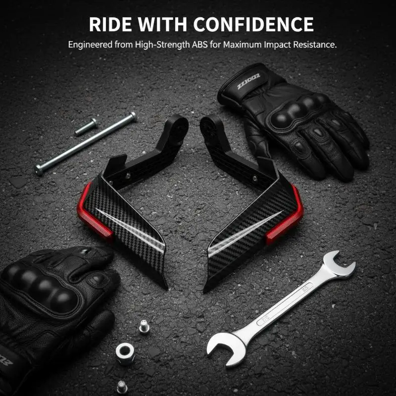 【L】Motorcycle Modification Hand Guards Parts Adjustable Fit Shock Resistant Shell Protector for Enduro Trail Riding
【L】Motorcycle Modification Hand Guards Parts Adjustable Fit Shock Resistant Shell Protector for Enduro Trail Riding