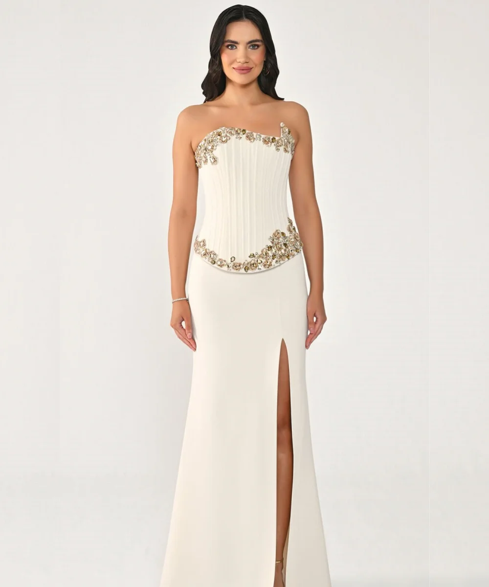 Customized Formal Jersey Pleat Sequined Trumpet Strapless Long Quinceanera Dresses Bespoke Occasion Fashion
Customized Formal Jersey Pleat Sequined Trumpet Strapless Long Quinceanera Dresses Bespoke Occasion Fashion
