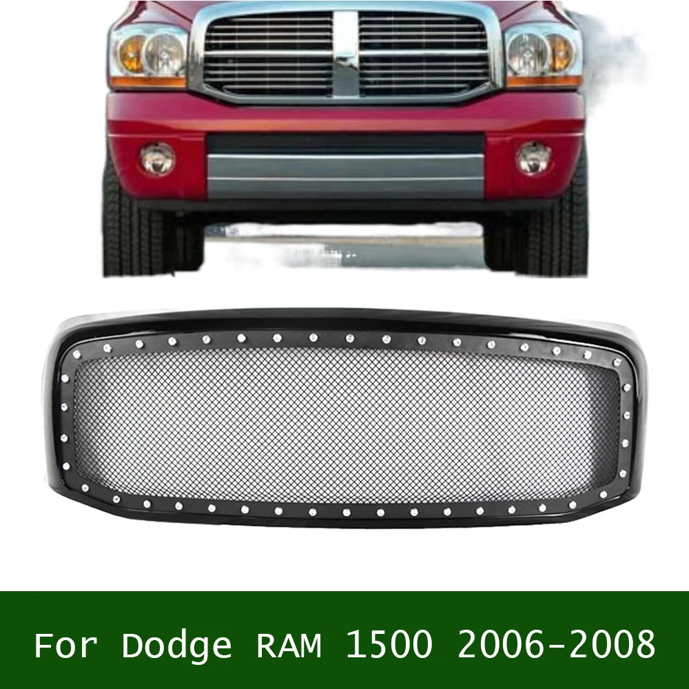 Racing Grills Decoration Car Front Grid Racing Grills ABS Gloss Black Trim Cover Bumper Grille For Dodge RAM 1500 2006-2008
Racing Grills Decoration Car Front Grid Racing Grills ABS Gloss Black Trim Cover Bumper Grille For Dodge RAM 1500 2006-2008