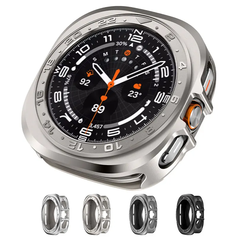 Чехол из сплава для Samsung Galaxy Watch Ultra2025, 47 мм, аксессуары, металлический чехол с жесткой рамкой для Samsung Galaxy Watch 7 Ultra 47 мм
Чехол из сплава для Samsung Galaxy Watch Ultra2025, 47 мм, аксессуары, металлический чехол с жесткой рамкой для Samsung Galaxy Watch 7 Ultra 47 мм