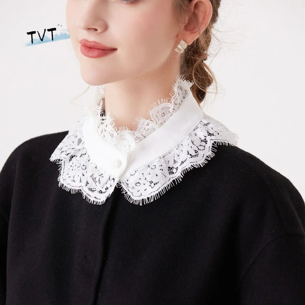 Классический цветочный съемный воротник-стойка с отстегивающимся кружевным воротником-накидкой и имитацией кружева для девочек
Классический цветочный съемный воротник-стойка с отстегивающимся кружевным воротником-накидкой и имитацией кружева для девочек