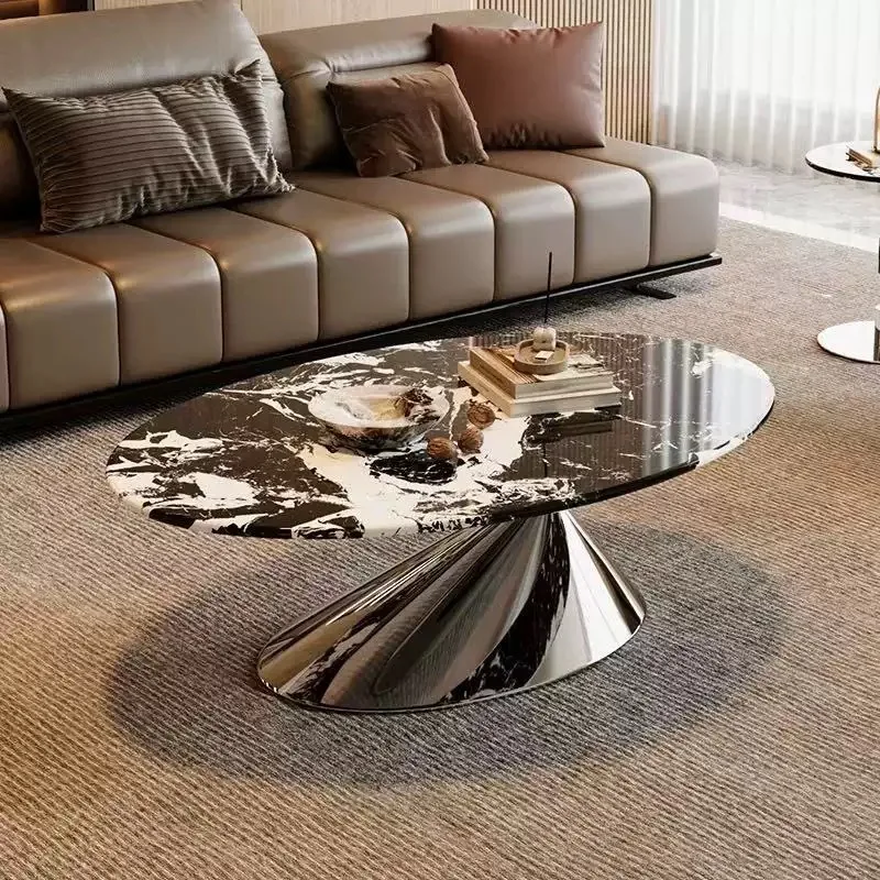 Italian marble coffee table high artistic sense living room home light luxury modern simple round coffee table
Italian marble coffee table high artistic sense living room home light luxury modern simple round coffee table