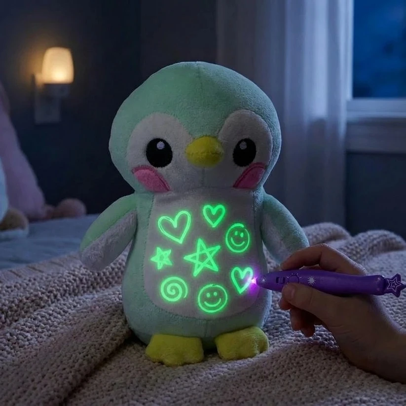 @HOT 2026 NEW Luminous Baby Plush Doll Night Light Painting Soothing Children's Toy Gift Bedtime Accompanying Travel Doll
@HOT 2026 NEW Luminous Baby Plush Doll Night Light Painting Soothing Children's Toy Gift Bedtime Accompanying Travel Doll