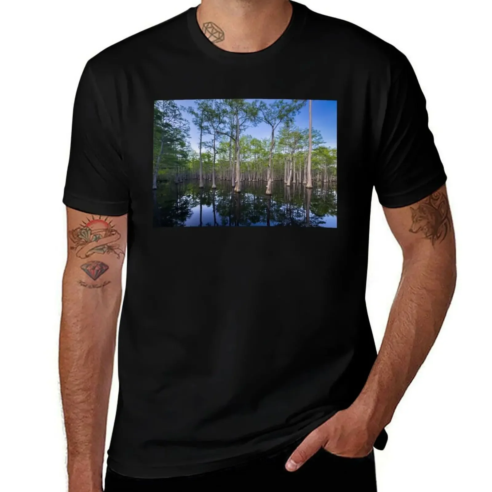 The Floating Trees of George L. Smith State Park in Georgia T-Shirt Blouse anime clothes Funny t-shirts anime Men's t-shirts
The Floating Trees of George L. Smith State Park in Georgia T-Shirt Blouse anime clothes Funny t-shirts anime Men's t-shirts