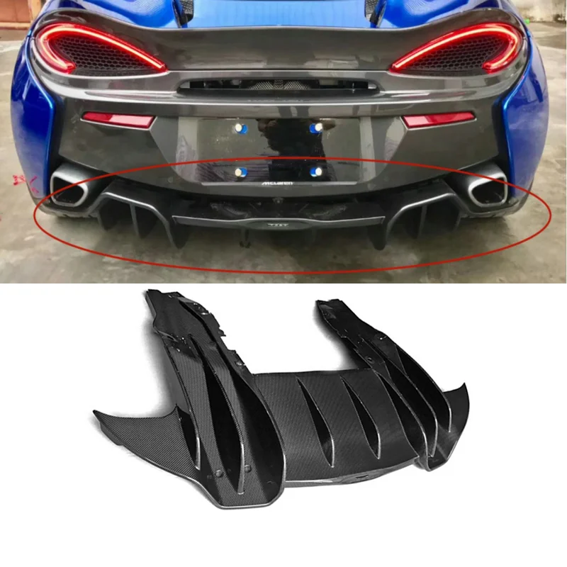 Задний диффузор в стиле OE для McLaren 540C 570S 570GT — точно подходит для аэросистемы
Задний диффузор в стиле OE для McLaren 540C 570S 570GT — точно подходит для аэросистемы