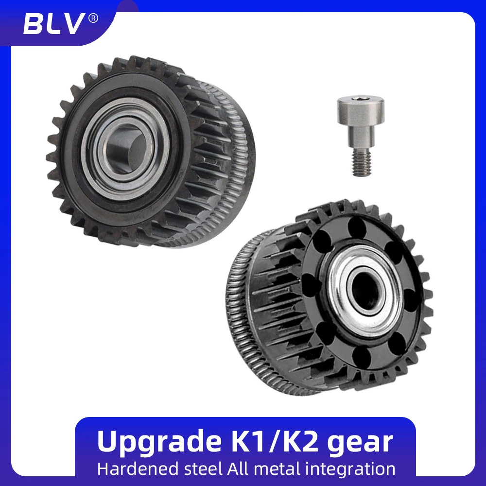 BLV® For Creality K2 Plus 3D Printer EXtruder Gear All Metal Filament Drive Gear For Creality K2 Plus DLC Coating Extruder Gear
BLV® For Creality K2 Plus 3D Printer EXtruder Gear All Metal Filament Drive Gear For Creality K2 Plus DLC Coating Extruder Gear