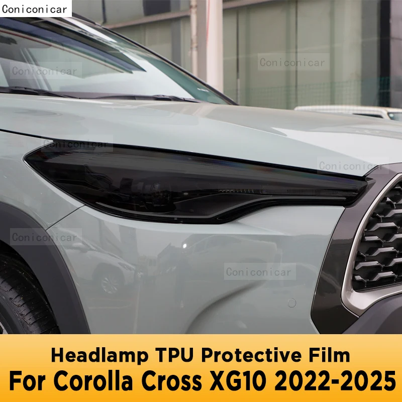 For Toyota Corolla Cross XG10 2022-2025 Car Exterior Headlight Anti-scratch Front Lamp Tint TPU Protective Film Accessories
For Toyota Corolla Cross XG10 2022-2025 Car Exterior Headlight Anti-scratch Front Lamp Tint TPU Protective Film Accessories