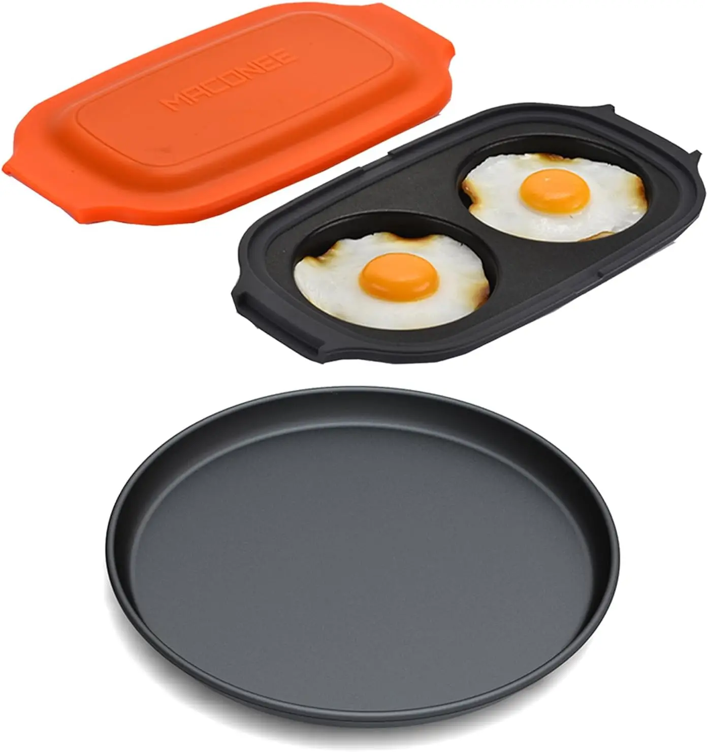 Microwave Cooker | Egg Fryer, Breakfast Sandwich Maker, Crisper Pan for Pizza, Chicken Nuggets, and French Toast | Dishwasher-Sa
Microwave Cooker | Egg Fryer, Breakfast Sandwich Maker, Crisper Pan for Pizza, Chicken Nuggets, and French Toast | Dishwasher-Sa