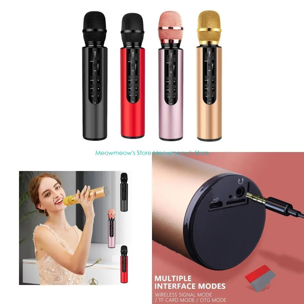 Портативные динамики микрофона для пения W91A 2 в 1 с длительным временем автономной работы для свадеб
Портативные динамики микрофона для пения W91A 2 в 1 с длительным временем автономной работы для свадеб