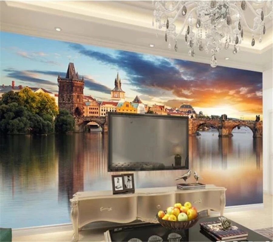 Custom wallpaper 3d beautiful European architecture waterfront city scenery mural Living room TV background bedroom restaurant
Custom wallpaper 3d beautiful European architecture waterfront city scenery mural Living room TV background bedroom restaurant