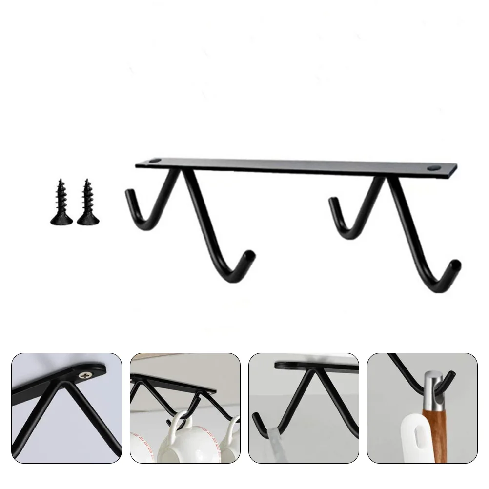 1 set Sink Hook Rack Stainless Steel Mug Cup Hooks Under Cabinet Spatula Storage Wall Mounted Kitchen Hanger Household Storage
1 set Sink Hook Rack Stainless Steel Mug Cup Hooks Under Cabinet Spatula Storage Wall Mounted Kitchen Hanger Household Storage