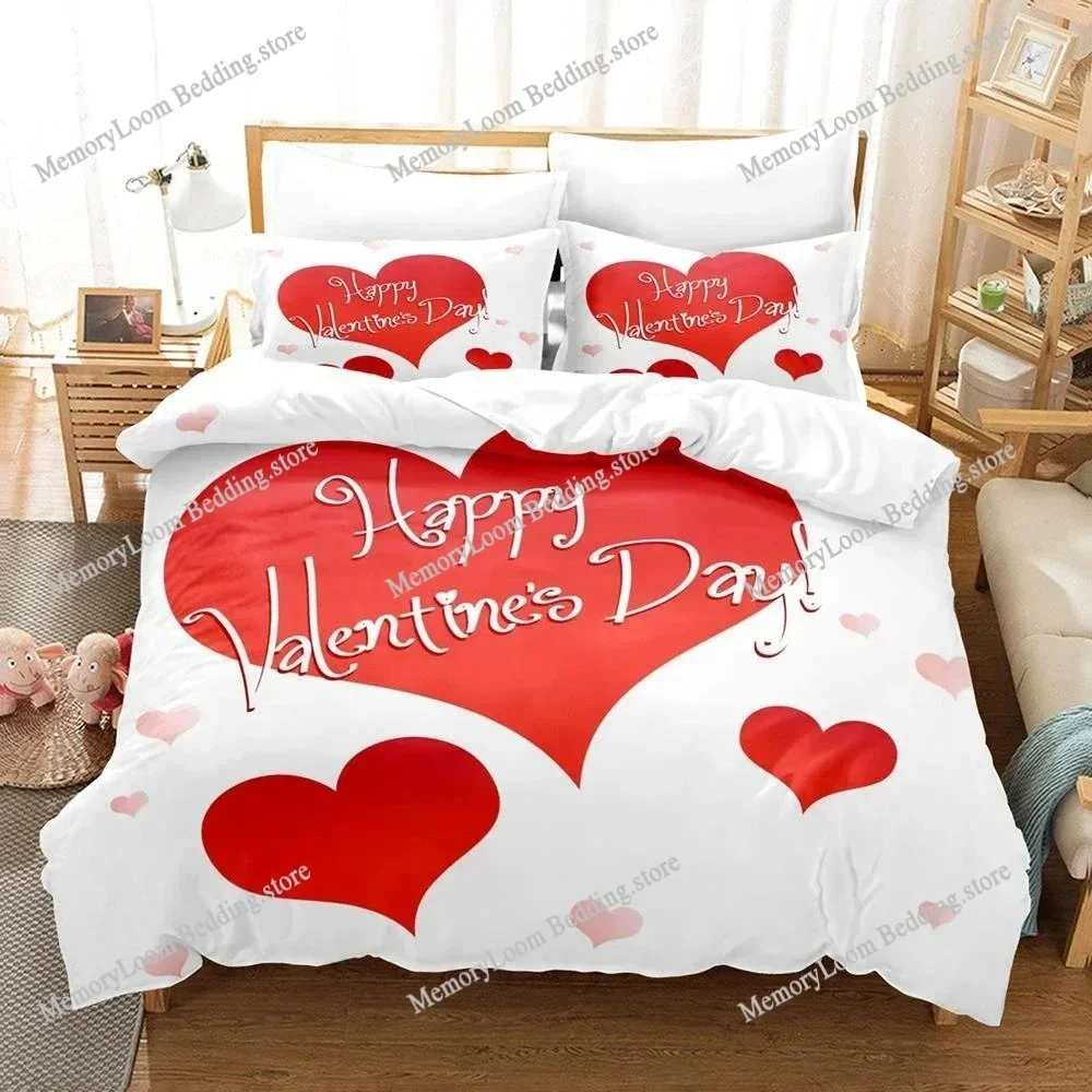 Valentine's Day Duvet Cover Luxury Romantic Theme Bedding Set for Couple Valentine's Day Gifts for Girlfriend Bedroom Decoration
Valentine's Day Duvet Cover Luxury Romantic Theme Bedding Set for Couple Valentine's Day Gifts for Girlfriend Bedroom Decoration