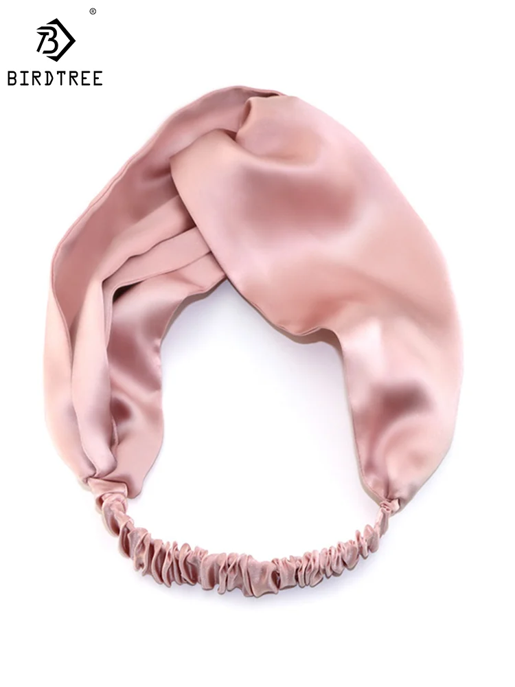 Birdtree Head Band 19Mm 100% Real Silk Elastic Hairband Fashion Multi Solid Colors Woman Healthy Smoother Hair A34431M
Birdtree Head Band 19Mm 100% Real Silk Elastic Hairband Fashion Multi Solid Colors Woman Healthy Smoother Hair A34431M