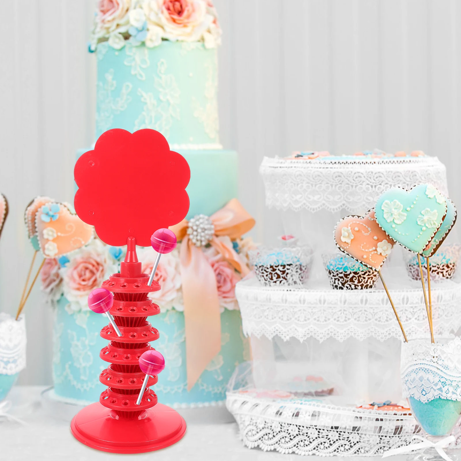 Candy Display Stand Lollipop Rack Height Adjustable Plastic Smooth Edges Multipurpose Cake Stand Household Marshmallow Holder
Candy Display Stand Lollipop Rack Height Adjustable Plastic Smooth Edges Multipurpose Cake Stand Household Marshmallow Holder