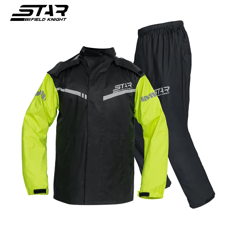 SFK 2025 New Green Motorcycle Rider Raincoat Split Type 2pcs/Set Deep Rainproof Upgraded Version For Rainy Riding Clothes Suit
SFK 2025 New Green Motorcycle Rider Raincoat Split Type 2pcs/Set Deep Rainproof Upgraded Version For Rainy Riding Clothes Suit