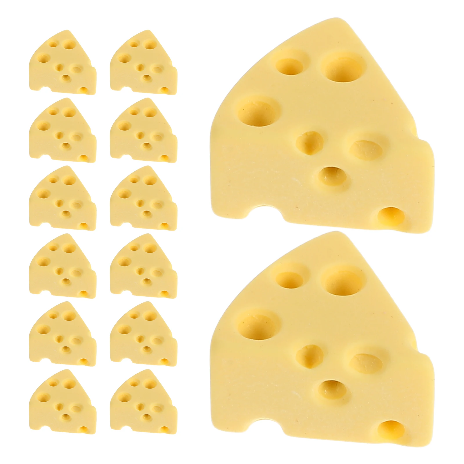 100 Pcs Mini Resin Cheese Accessories Bright Color Delicate Details DIY Phone Case Photo Frames Festival Gifts Realistic
100 Pcs Mini Resin Cheese Accessories Bright Color Delicate Details DIY Phone Case Photo Frames Festival Gifts Realistic