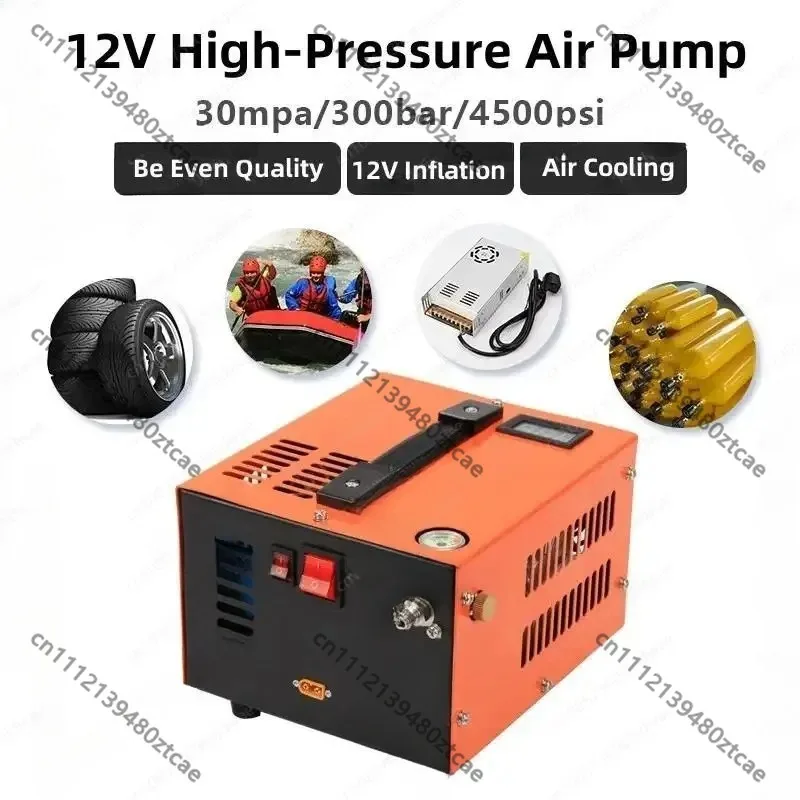 12V Vehicle High Pressure Air Compressor Pump Electric Automobile Inflator with 220V Transformer Portable Outdoor Inflation Tool
12V Vehicle High Pressure Air Compressor Pump Electric Automobile Inflator with 220V Transformer Portable Outdoor Inflation Tool