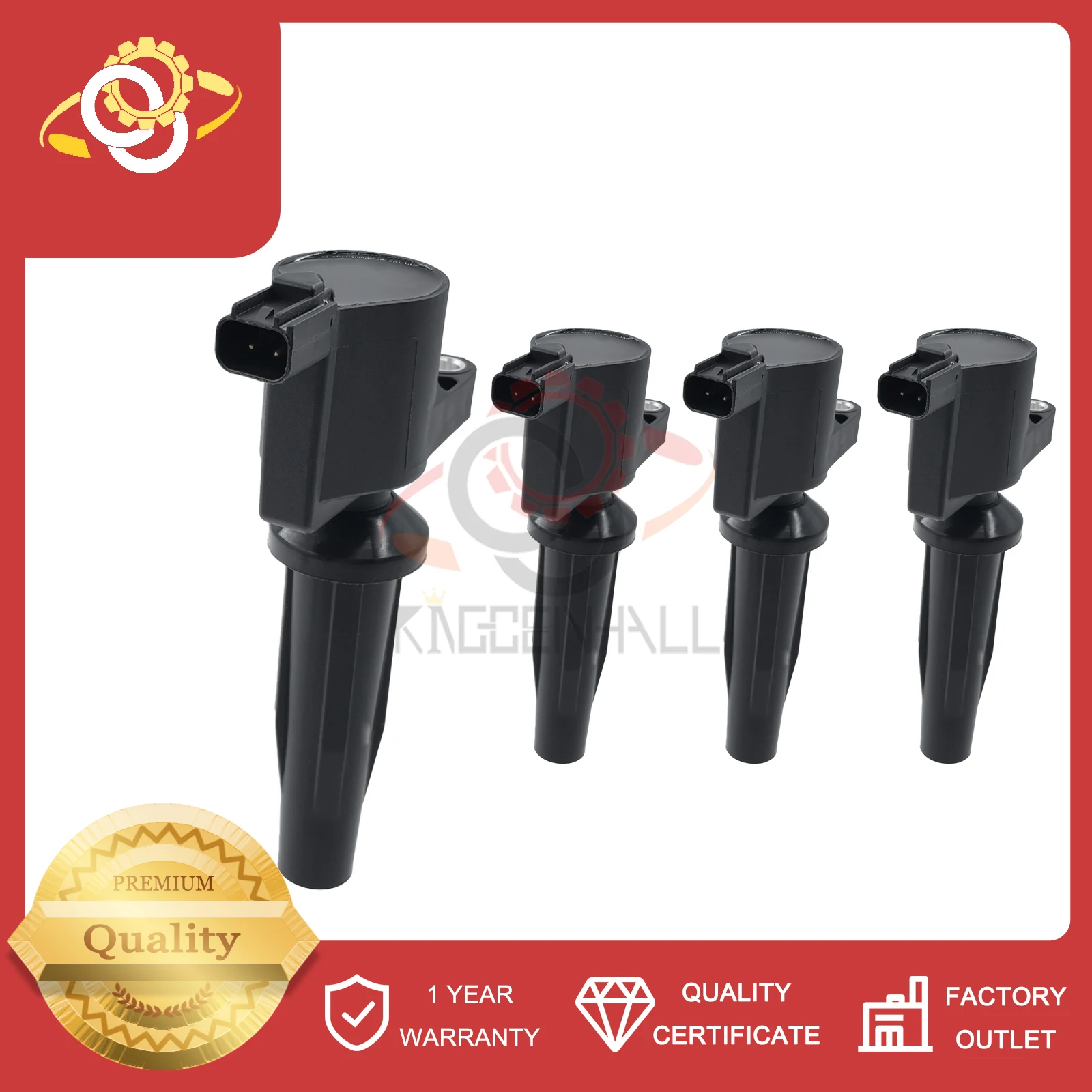FD505 Replace Ignition Coil4M5G-12A366-BC Compatible With Mazda 3 Mercury Mariner Ford Focus 2.0L 2.3L Auto Engine Parts
FD505 Replace Ignition Coil4M5G-12A366-BC Compatible With Mazda 3 Mercury Mariner Ford Focus 2.0L 2.3L Auto Engine Parts