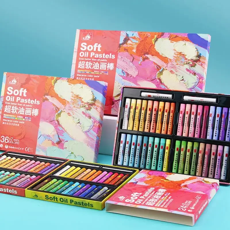 Kuelox Professional Super Soft Oil Pastel Crayon 24/36/48 Colors Artist White Soft Pastels For Painting Stationery Art Supplies
Kuelox Professional Super Soft Oil Pastel Crayon 24/36/48 Colors Artist White Soft Pastels For Painting Stationery Art Supplies