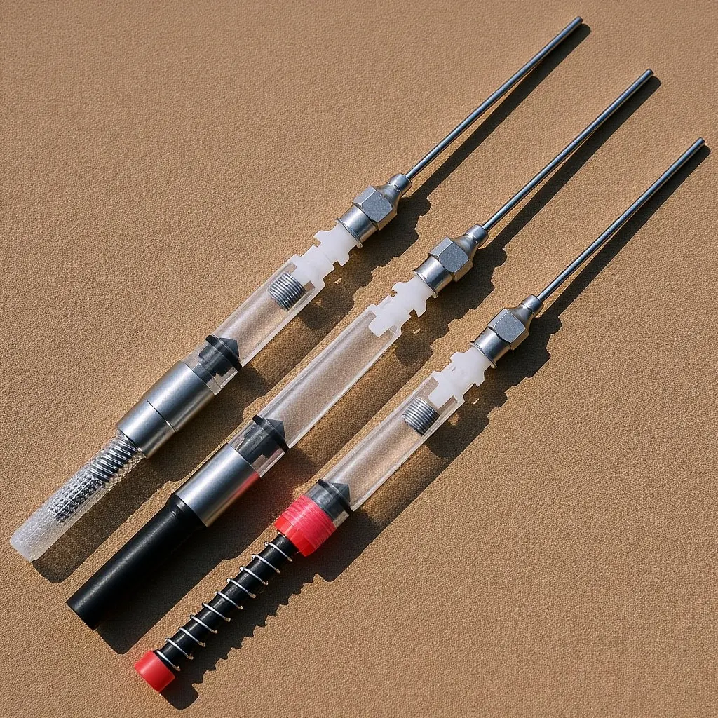 6Pcs Fountain Pen Ink Absorption Spring Converter Lightweight Easy Clean Ink Fill Assistant Supplies Stationery Supplies
6Pcs Fountain Pen Ink Absorption Spring Converter Lightweight Easy Clean Ink Fill Assistant Supplies Stationery Supplies