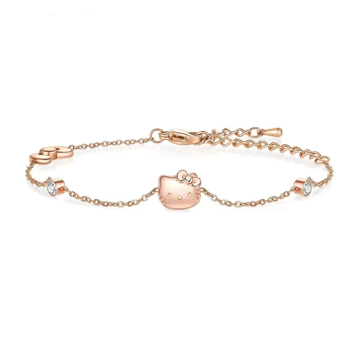 Sanrio Hello Kitty Bracelet Anime Hello Kitty Y2K Bow Gold Plated Bracelet Girl Birthday Gift
Sanrio Hello Kitty Bracelet Anime Hello Kitty Y2K Bow Gold Plated Bracelet Girl Birthday Gift
