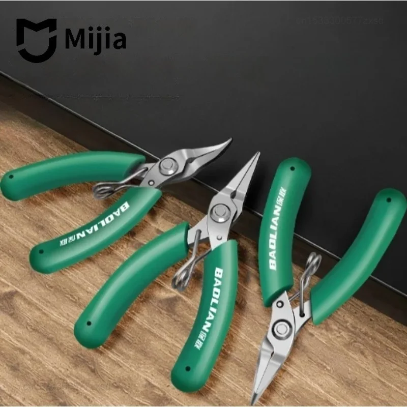 Mijia Baolian Protable Mini Precision Jewelry Pliers Steel Fine Tip Beading Pliers for DIY Jewelry Making Repair Tool Supplies
Mijia Baolian Protable Mini Precision Jewelry Pliers Steel Fine Tip Beading Pliers for DIY Jewelry Making Repair Tool Supplies