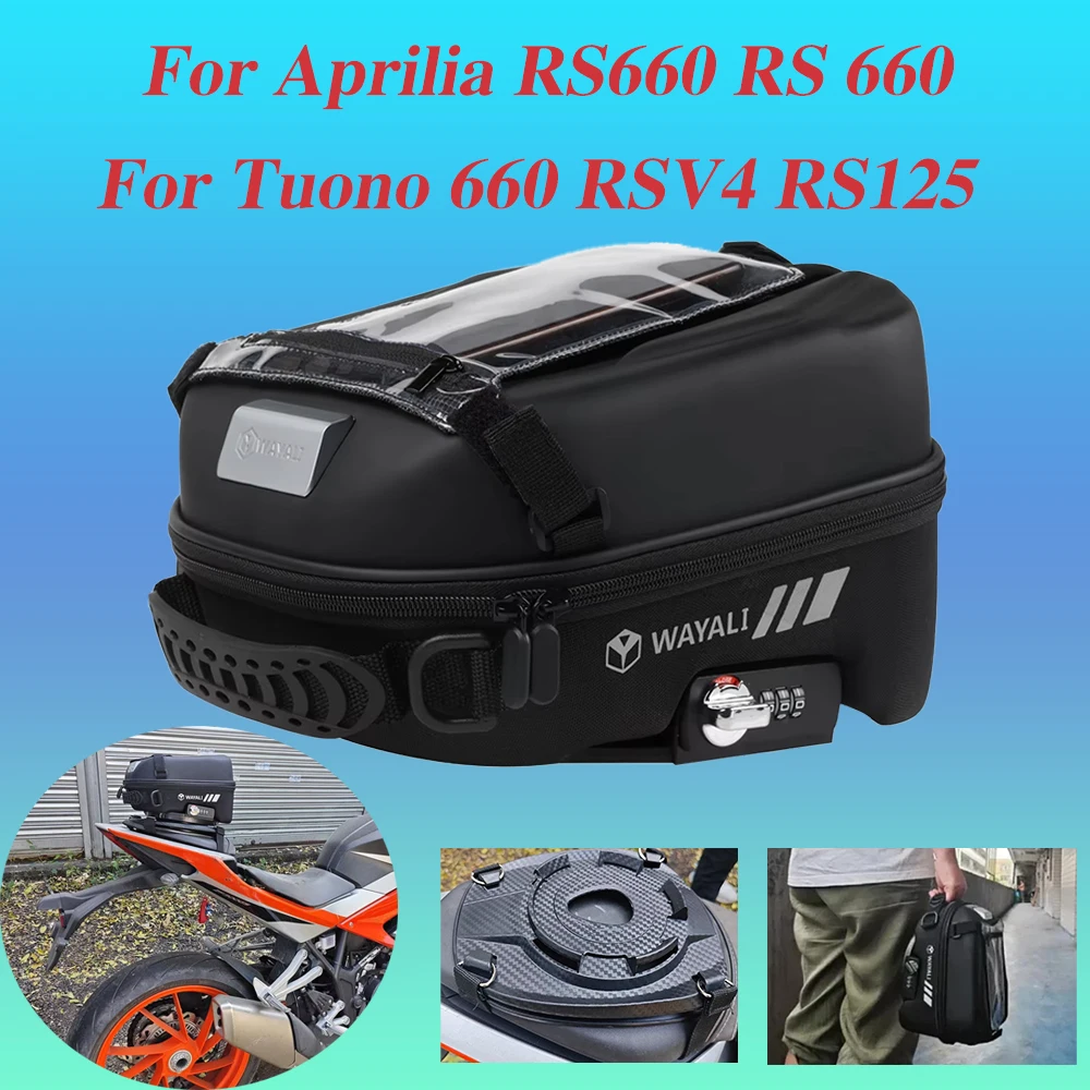 Motorcycle Tail Bag For Aprilia RS660 RS 660 Tuono 660 RSV4 RS125 Multifunction Rear Seat Bag High Capacity Motorcycle Bag
Motorcycle Tail Bag For Aprilia RS660 RS 660 Tuono 660 RSV4 RS125 Multifunction Rear Seat Bag High Capacity Motorcycle Bag