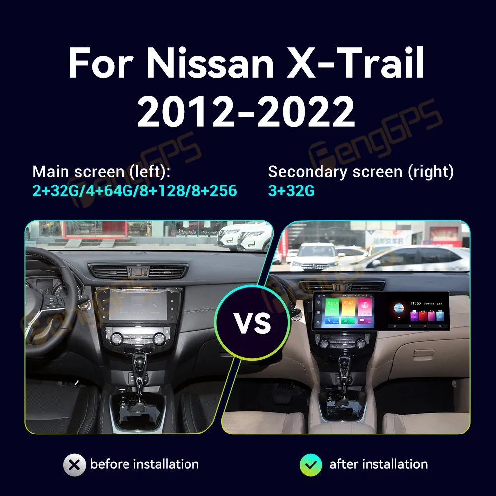 Dual Screen Car Radio Android 14 For Nissan X-Trail 2012-2022 GPS Navigation Multimedia Video Player Head Unit Carplay Bluetooth
Dual Screen Car Radio Android 14 For Nissan X-Trail 2012-2022 GPS Navigation Multimedia Video Player Head Unit Carplay Bluetooth